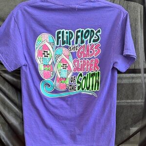 Source Unknown Purple Graphic Tee